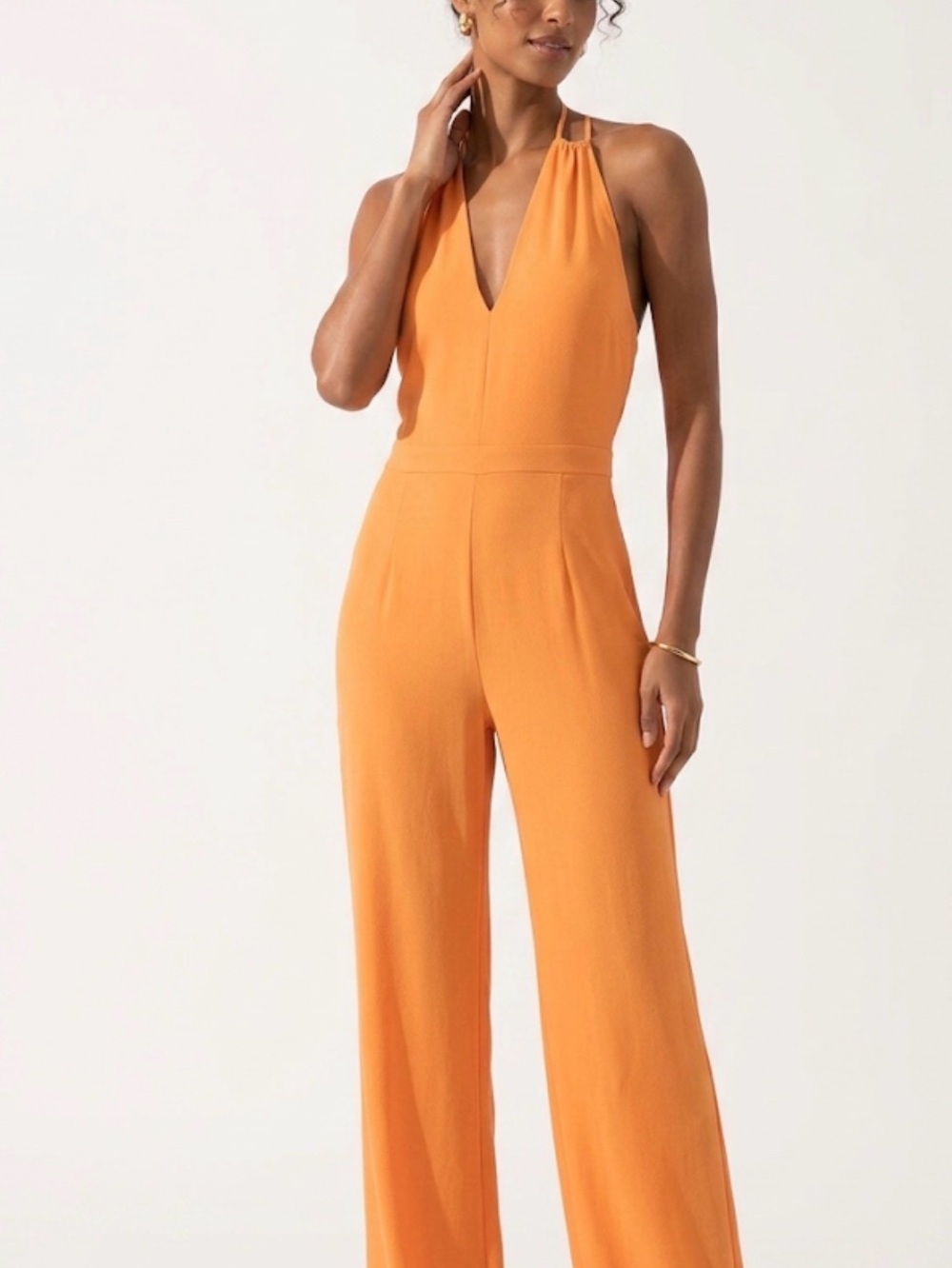 Fashion Nova - Orange Jumpsuit